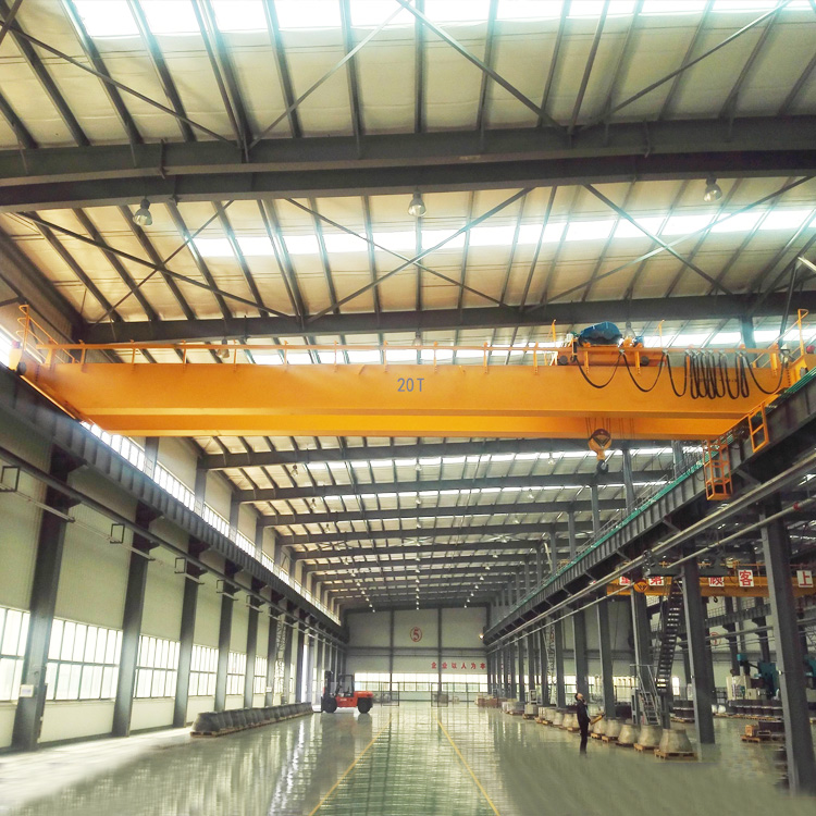 Electric Trolley Double Girder Overhead Bridge Cranes Manufacturers